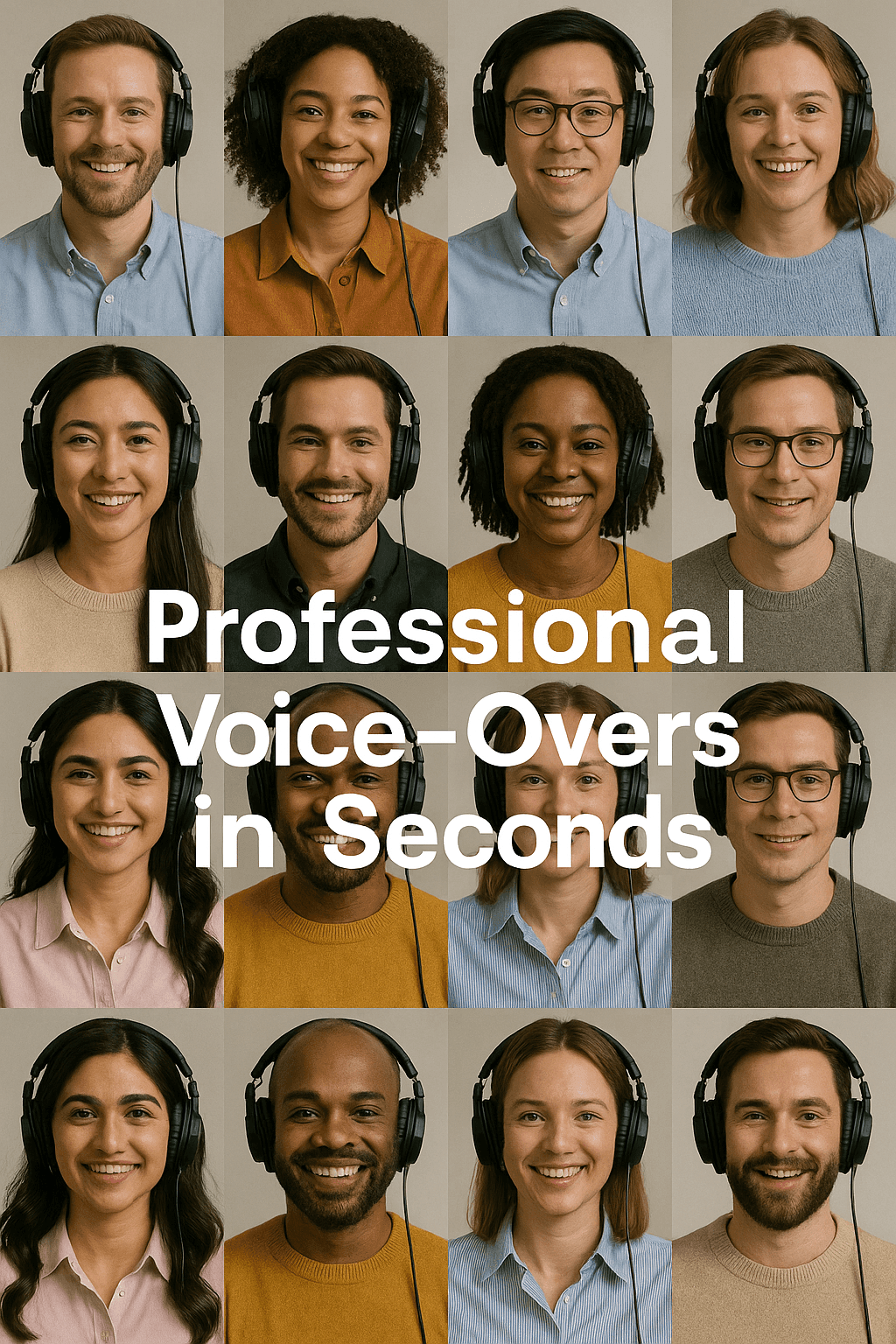Automated Professional Voiceovers in Minutes
